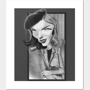 Lauren Bacall Posters and Art